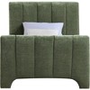 Meridian Furniture,Camila Chenille Fabric Bed - 2 of 4