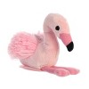 Aurora Small Fay Flamingo Shoulderkins Adorable Stuffed Animal Pink 6" - 3 of 4