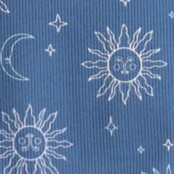 brushed navy astro sky