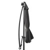 LeisureMod Willry Modern Outdoor 10FT Offset Cantilever Hanging Patio Umbrella With Solar Powered LED - 4 of 4