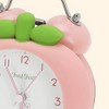 REGALWOVEN Plastic Battery Powered Silent Non-Ticking Alarm Clock 4.3"Lx 2.4"W x 5.5"H 1 Pc - 3 of 4