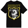 Five Nights At Freddy’s Security Freddy Badge Adult Black Crew Neck Short Sleeve T-shirt - 3 of 4