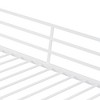 Dsvimoy Bed Metal Bunk Bed with Safe Ladder and Underbed Storage for Kids Room, White, 77.4"*14.7"*6" - 4 of 4