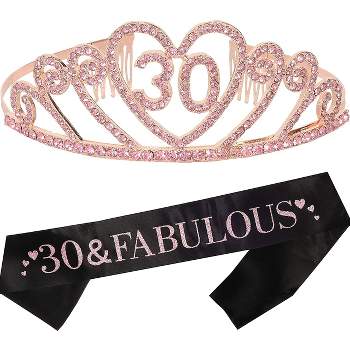 30th Birthday Decorations For Women Rose Golden Dirty 30 - Temu