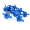 Unique Bargains Plastic Check Valves for Fish Tank Aquarium Air Pump Blue 10 Pcs - 3 of 3