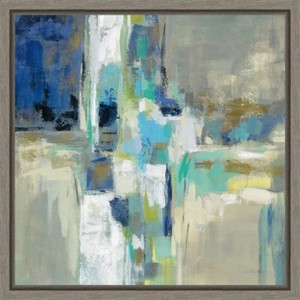 Amanti Art Spring Water by Silvia Vassileva Canvas Wall Art Print Framed 16 x 16-in. - 1 of 4