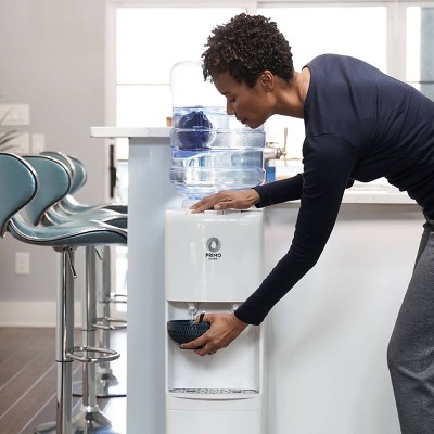 Primo White Freestanding Hot and Cold Water Dispenser