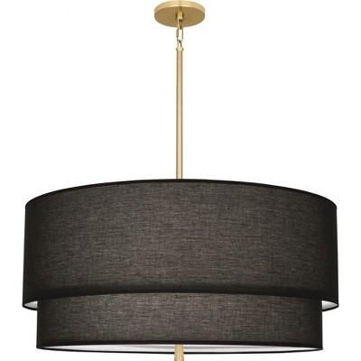 Robert Abbey Lighting Decker 3 - Light Pendant in  Modern Brass