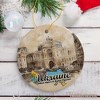 Ukraine Vintage City Artwork Ornament, Odesa Opera and Ballet Theatre Ukrainian Souvenir| OrnamentallyYou - 4 of 4