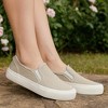 CUSHIONAIRE Fulton Womens Slip On Sneakers, Lightweight Comfortable Casual Sneakers for Women with Memory Foam - 2 of 4