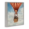 Stupell Industries Sloth in Hot Air Balloon, 12" x 12" - 3 of 4