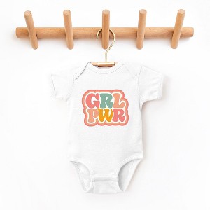 The Juniper Shop Girl Power Retro Baby Bodysuit - 1 of 2