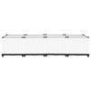 vidaXL Raised Bed 63"x15.7"x15" Polypropylene - 4 of 4