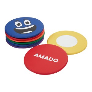 ECR4Kids SoftZone Emotion Pads with Mirror, Spanish, Expression Cushions, 8-Piece - 1 of 2