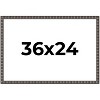 PosterPalooza | Deco Black Picture Frame - UV Acrylic, Backing Board, Hanging Hardware Included - 2 of 4