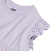 Lands' End Kids Flutter Sleeve Tiered Peasant Top - 2 of 2