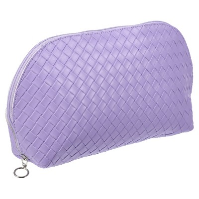 Unique Bargains Cosmetic Travel Waterproof Weave Makeup Bag 1Pc