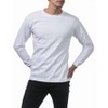 Pro Club Men's Relaxed Fit Comfort Cotton Long Sleeve Crew Neck T-Shirt - 3 of 4