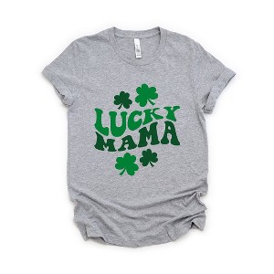 Simply Sage Market Women's Lucky Mama Clovers Short Sleeve Graphic Tee - 1 of 4