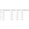 Clotth Women's High-Waisted Relaxed Fit Sweatpants - Wide-Leg Straight-Cut Casual Lounge Pants with Hidden drawstring, Versatile Athleisure Wear - 4 of 4