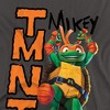 Teenage Mutant Ninja Turtles Mutant Mayhem Mikey Adult T Shirt, Charcoal - 2 of 4