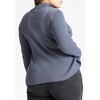 ELOQUII Two Way Zipper Sweater - 3 of 4