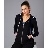 Women's Stripe Detail Hoodie - Angel Apparel - 3 of 4