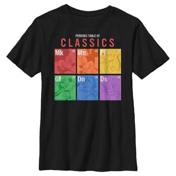 Boy's Mickey & Friends Periodic Table of Element Friends T-Shirt