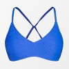 Women's Crisscross Tied Back Bikini Top Swimsuit -Cupshe - 2 of 4