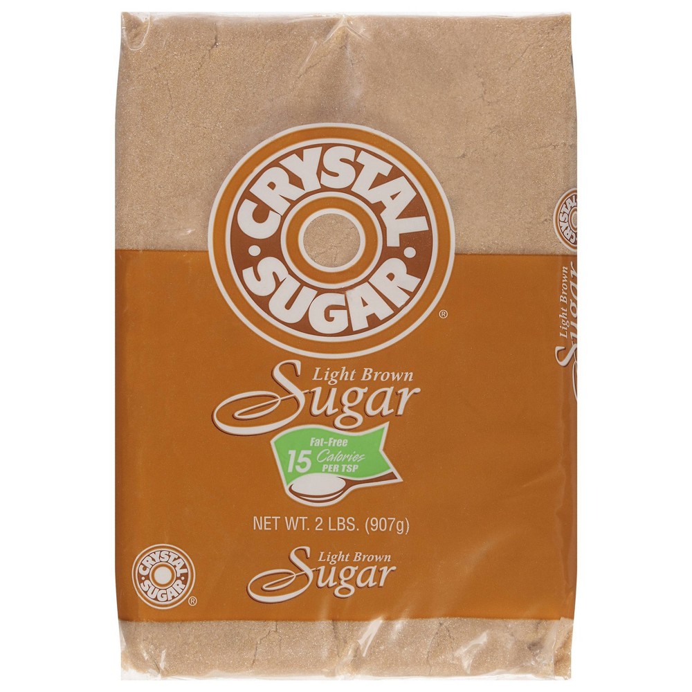 Crystal Sugar Light Brown Sugar - 2lbs