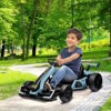 Kids Go Kart,24V  Electric Drift Kart Car with Adjustable Seat,IDE On Toy with 4 Speed Mode,Big Battery for Age 6-12 - 3 of 4