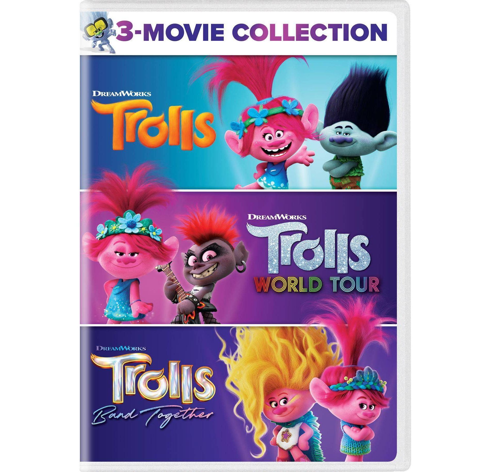 Trolls 3-Movie Collection (DVD)