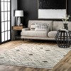 Nuloom Kenley Spotted Diamonds Indoor Area Rug, 4' 4" x 6', Beige - 2 of 4