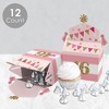 Big Dot of Happiness Sweet 16 - Treat Box Party Favors - 16th Birthday Party Goodie Gable Boxes - Set of 12 - 3 of 4
