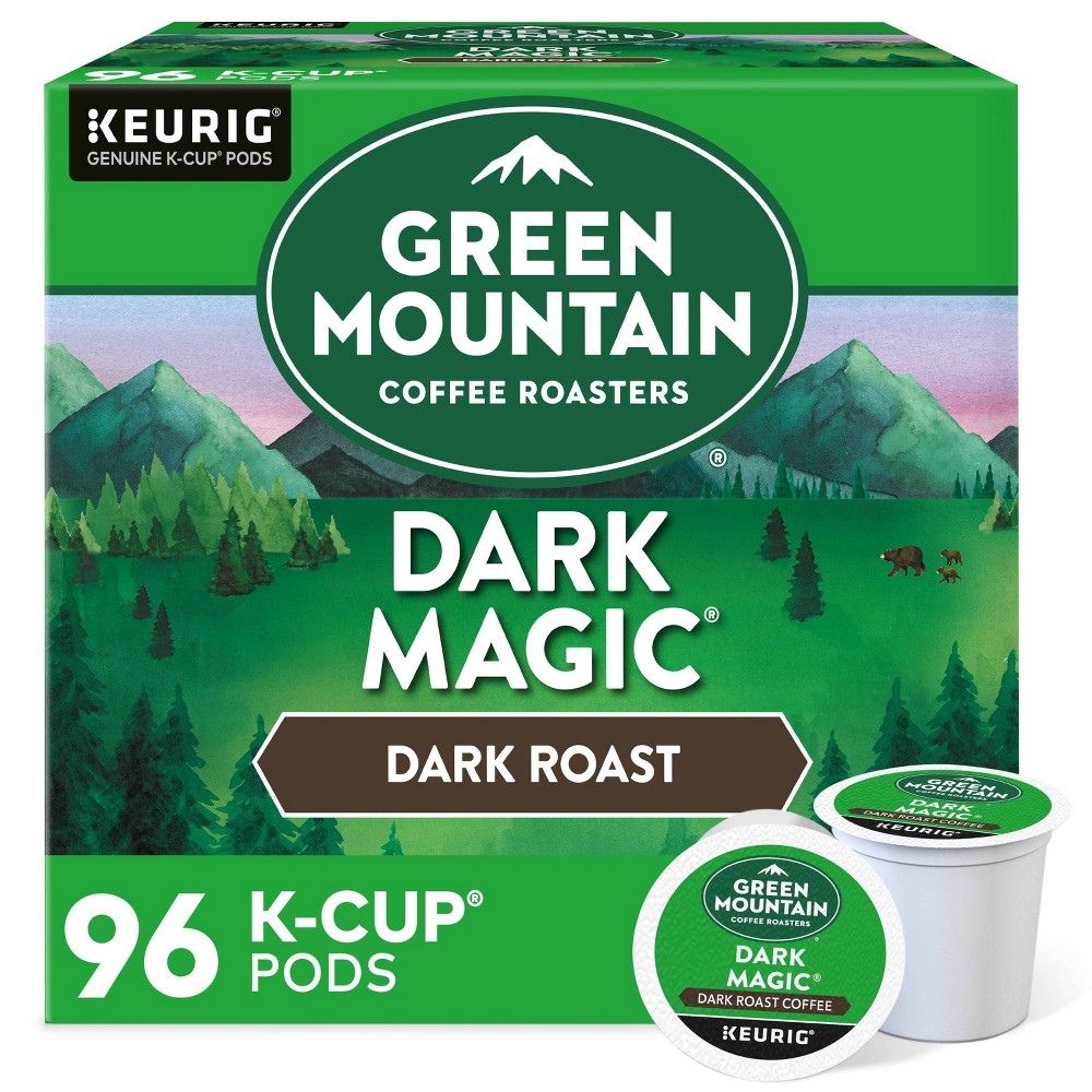 Photos - Coffee Green Mountain  Dark Magic Dark Roast  - 96ct