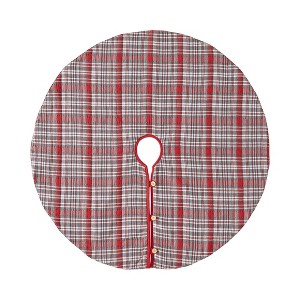 Gregor Plaid Tree Skirt 48 VHC Brands - 1 of 4