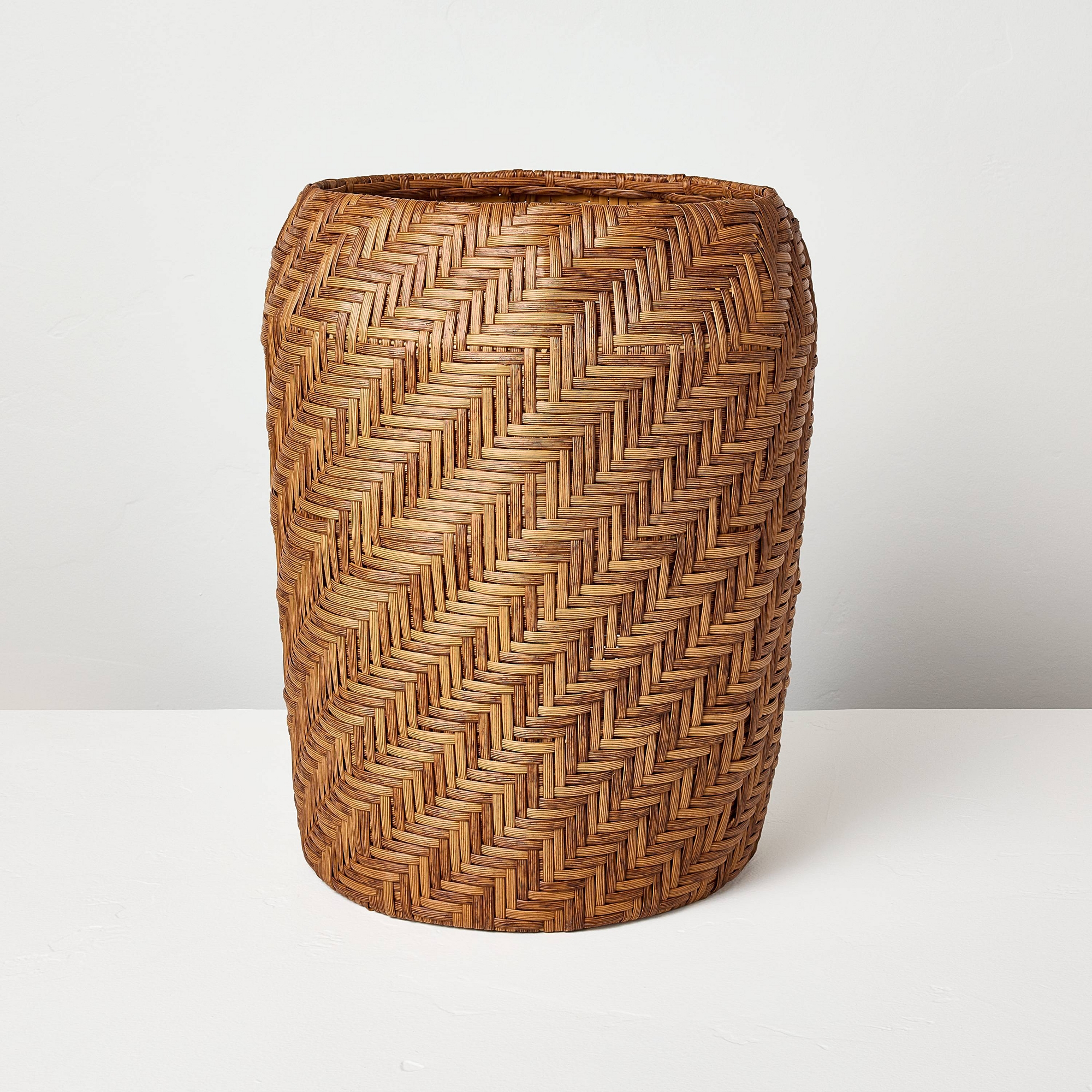 17"x14" Large Patterned Woven Plant Basket - Hearth & Hand™ with Magnolia