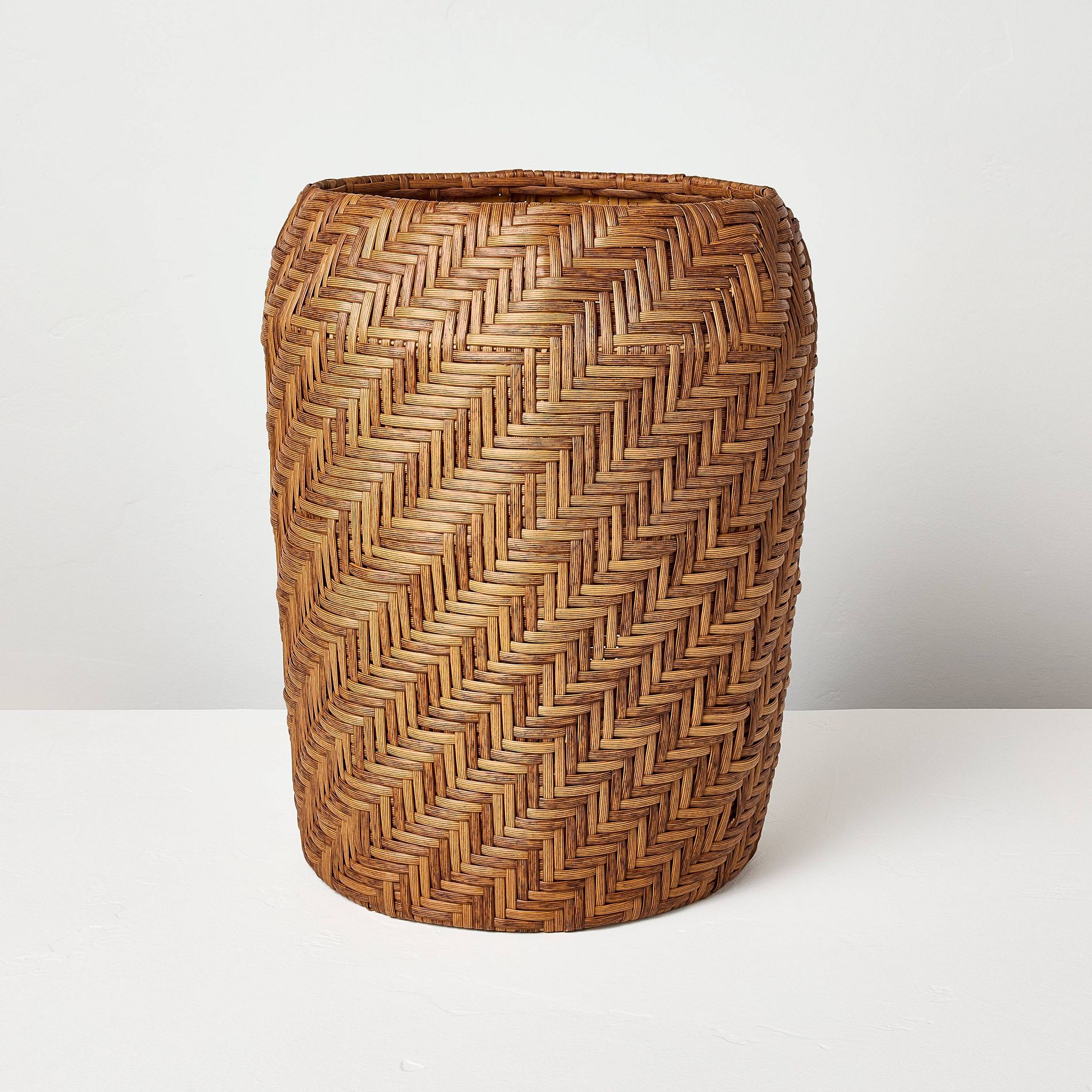 17"x14" Large Patterned Woven Plant Basket - Hearth & Hand™ with Magnolia