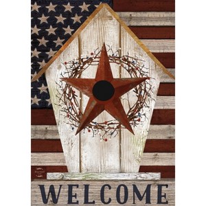Briarwood Lane Spring Garden Flag 18x12.5 For Outdoor Rustic American Birdhouse Garden Flag Flag For Spring Garden Flag Flags For Outside - 1 of 4