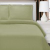 Cotton Blend 1200 Thread Count Duvet Cover Set by Blue Nile Mills - 2 of 3