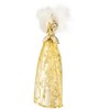 Northlight 10" Gold and White Angel Christmas Tree Topper, Unlit - 4 of 4