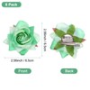 Unique Bargains Durable Velvet Cloth Flower Hair Clips Brooches 8 Pcs - 3 of 4