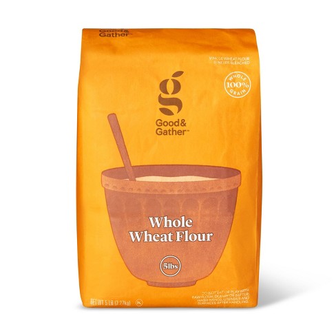 Whole Wheat Flour - 5LB - Good & Gather™ - image 1 of 4