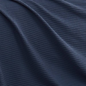 Cannon Twin/Twin XL Heritage Cotton Waffle Blanket Blue: Year Round Comfort, Machine Washable, Gender Neutral - 1 of 3