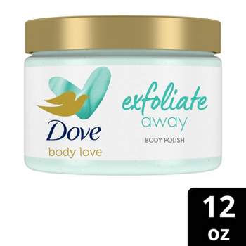 Dove Beauty Body Love Exfoliate Away Body Polish for Rough & Bumpy Skin - 12oz