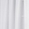 Habitat Cote d'Azure Sheer Rod Pocket Windows or Outdoor Living Space Traditional Style Insulated Curtain Panel 56" x 95" White - 3 of 3