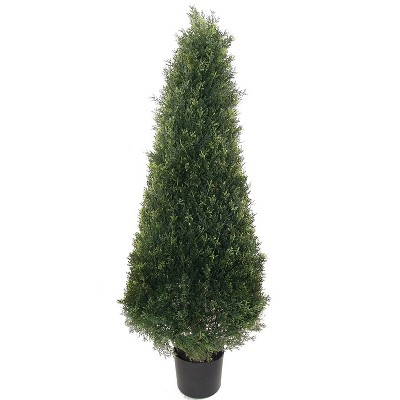 Floral Home 52" Cedar Cone Topiary with Pot - 1-Piece