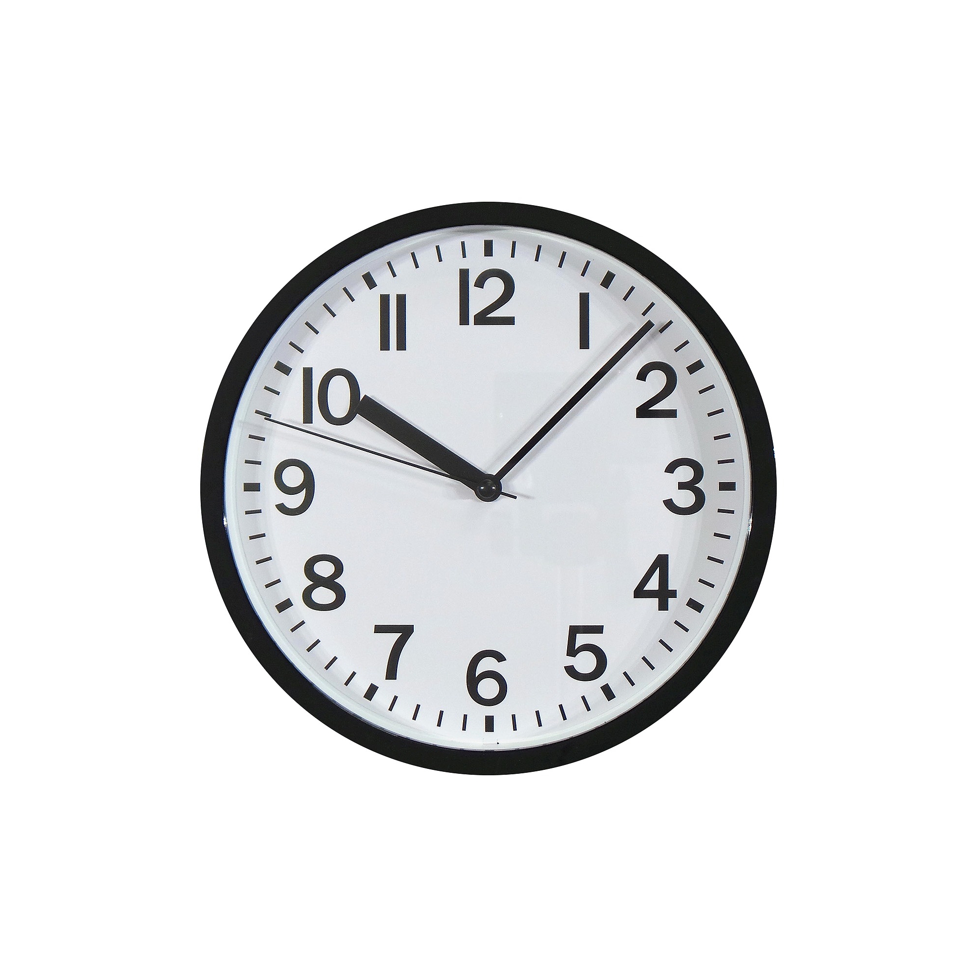 9" Round Wall Clock Black - Room Essentials™