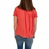 Women's Lace Inset Trim Button Top - IN-LOOM - 3 of 4