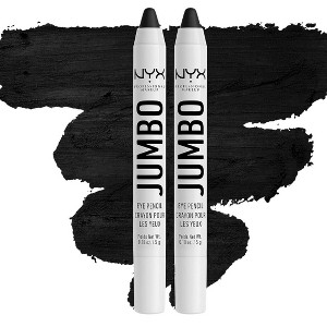 NYX PROFESSIONAL MAKEUP Jumbo Eye Pencil (601 Black Bean) Blendable Eyeshadow Stick & Eyeliner Pencil (PACK OF 2) - 1 of 4